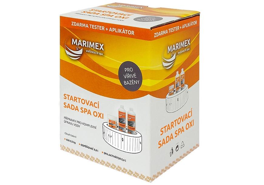 AQUAMAR SPA sada OXI (oxi 0.5kg, odpěňovač 0.6l, aktivátor 0.6l), 11313127